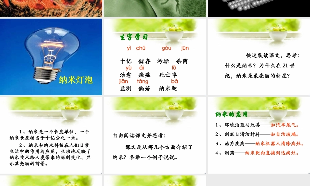 《纳米新星》课件1