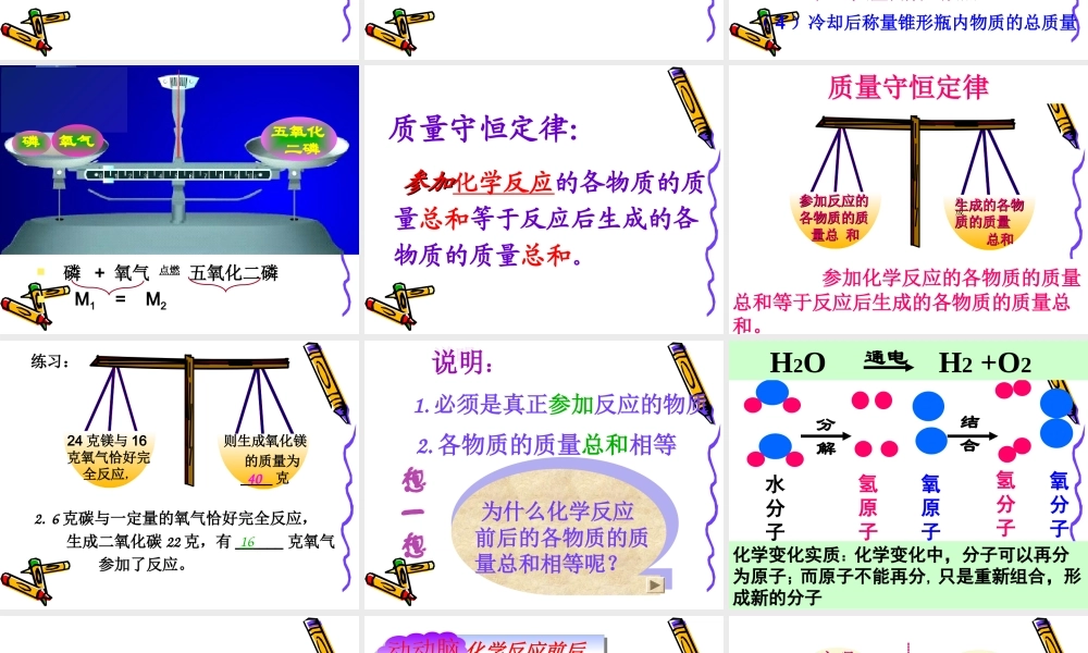 质量守恒定律课件