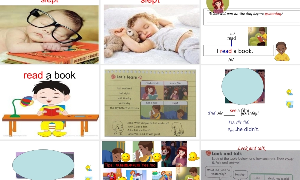 Unit-2-Last-weekend-B-Let's-learn