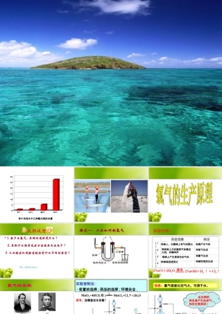 氯气的性质与制法ppt