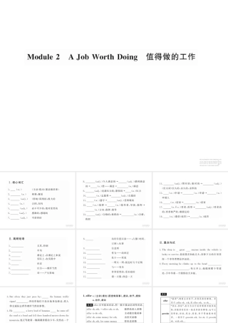 【课件】Language-points-Module-2-(英语外研必修五)
