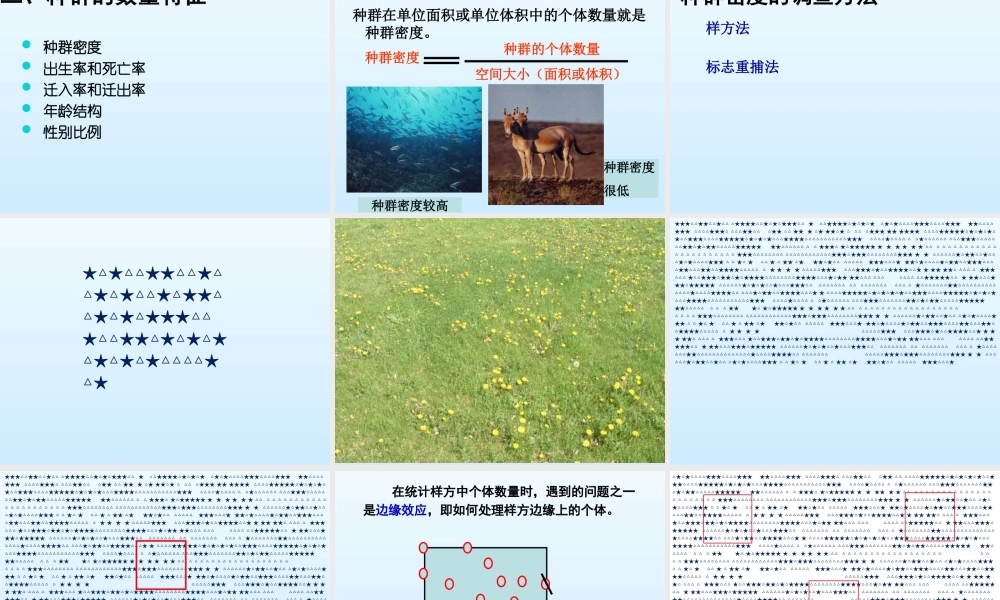 种群的特征-(3)