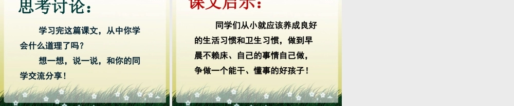 《蝴蝶花》课件1