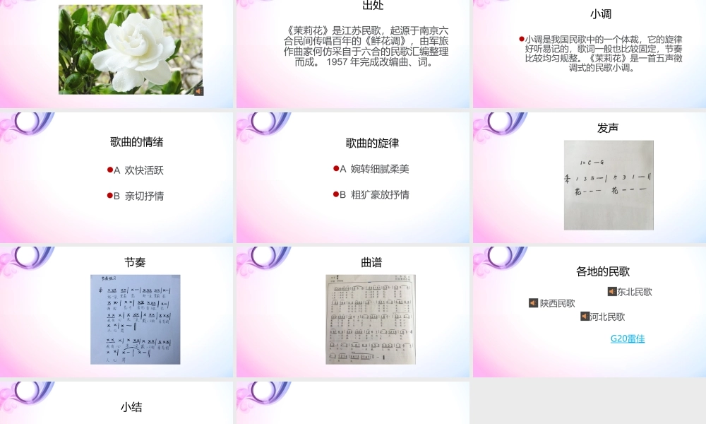 东西南北茉莉花