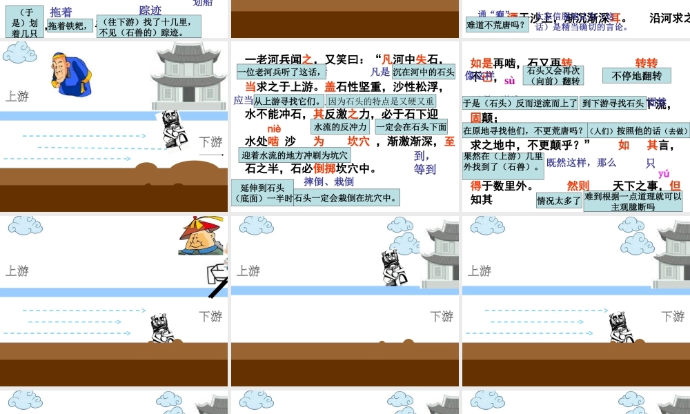 《河中石兽》ppt课件