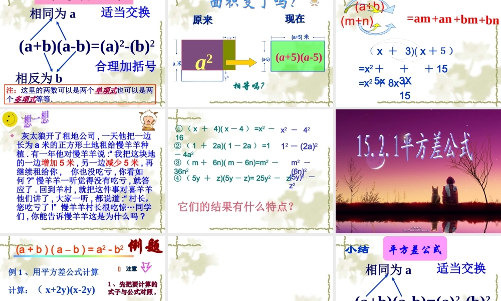 15[1].2.1平方差公式课件.ppt-(1)