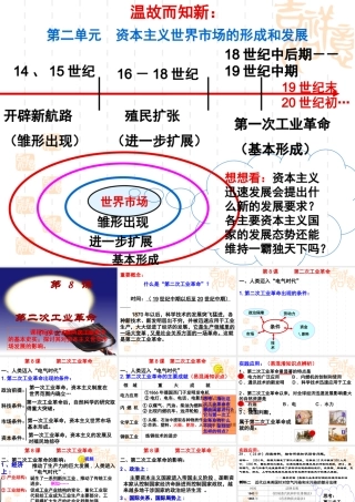 第8课第二次工业革命