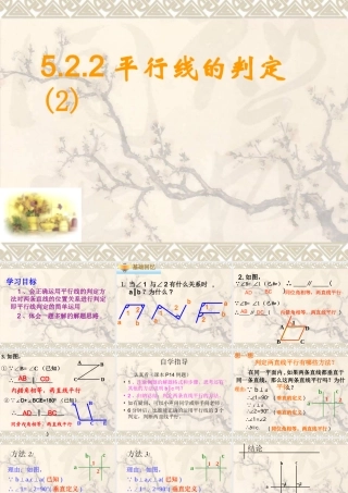 平行线的判定2.2.2平行线的判定2ppt