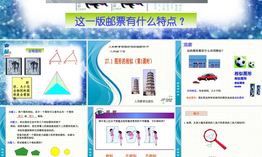 图形的相似(第1课时
