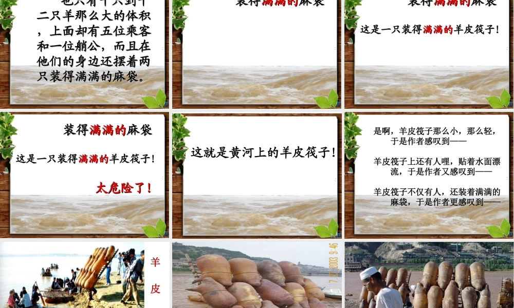 黄河的主人第二课时