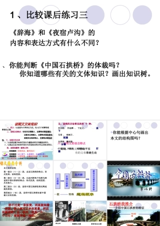 《中国石拱桥》课件