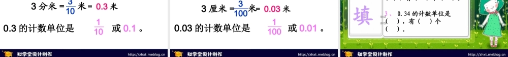 四年级数学小数的产生和意义