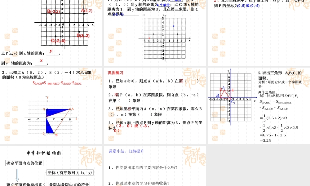 平面直角坐标系复习-(2)