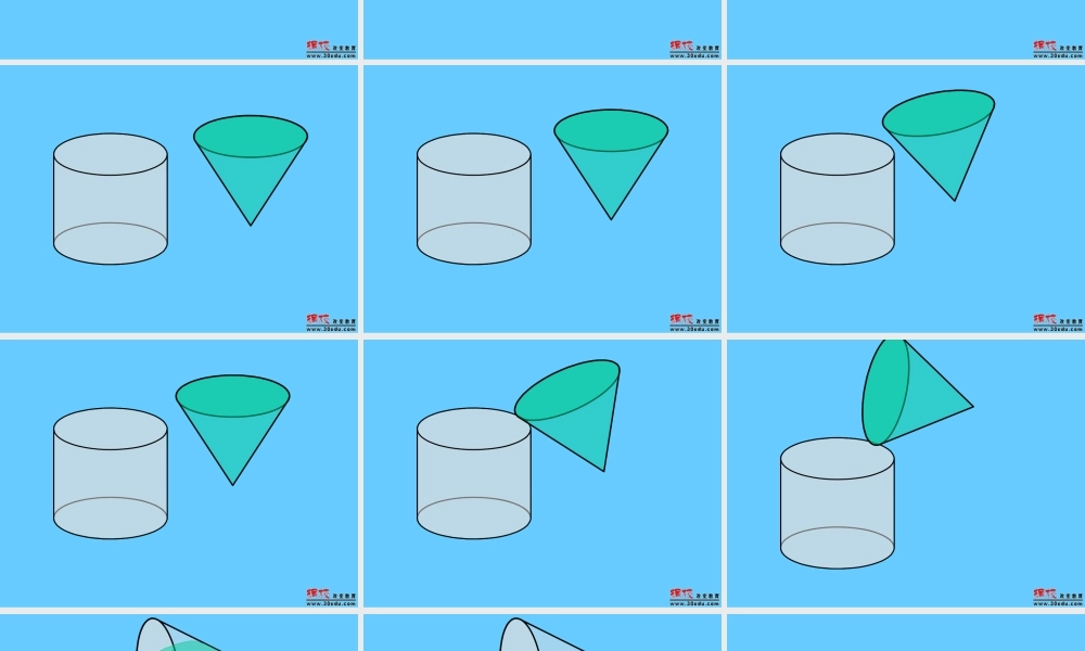 圆锥体积的推导