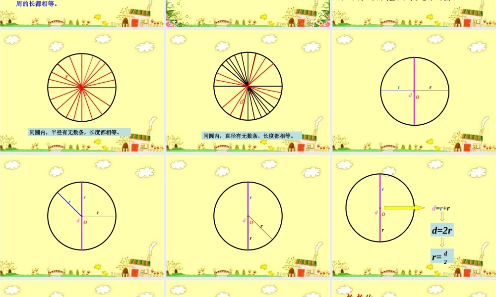 一-圆的认识