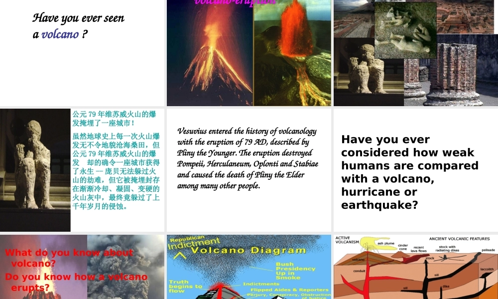 [课件]高二英语人教课标选修6unit5ThepowerofnatureWarmingup1[1]