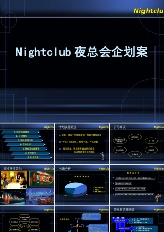 【策划方案】Nightclub夜总会企划案