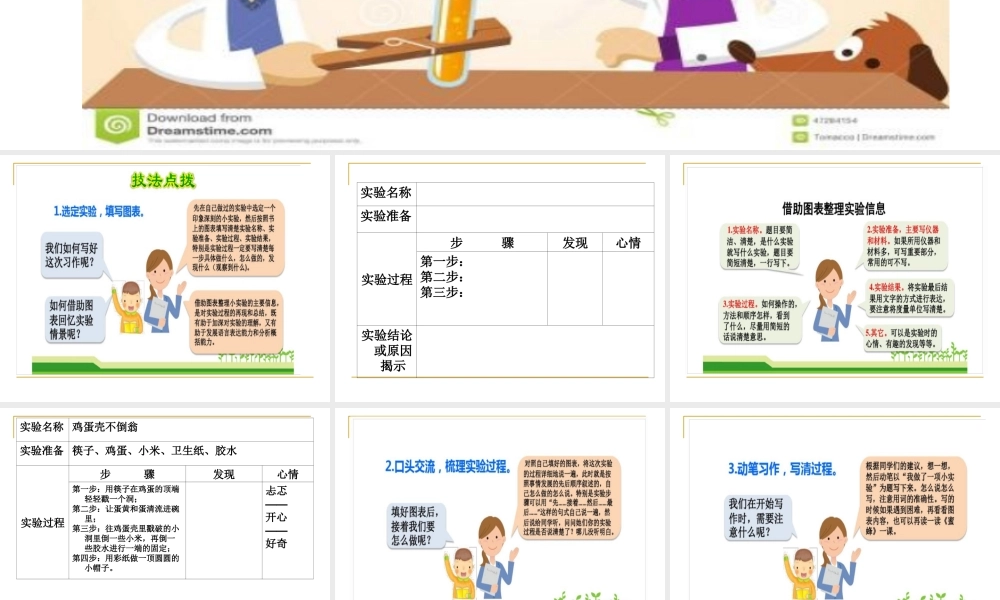 习作：我做了一项小实验