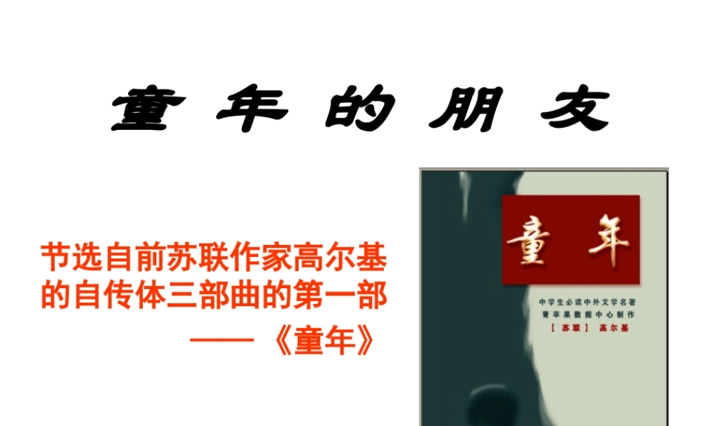 七下1童年的朋友1