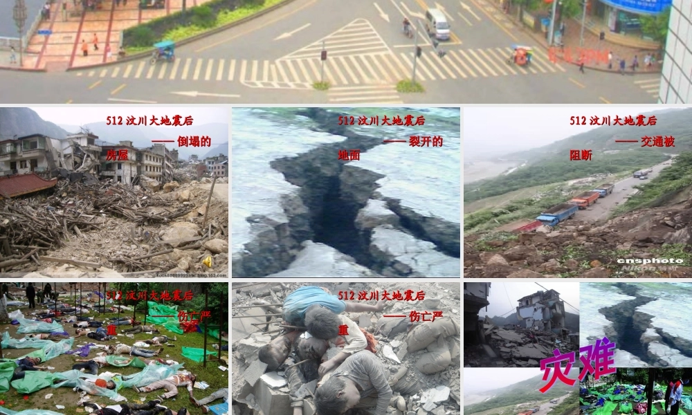 地震中的父与子课件