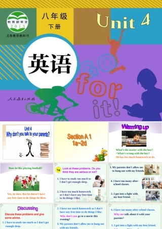 Unit4--SectionA1(1a-2d)参考课件