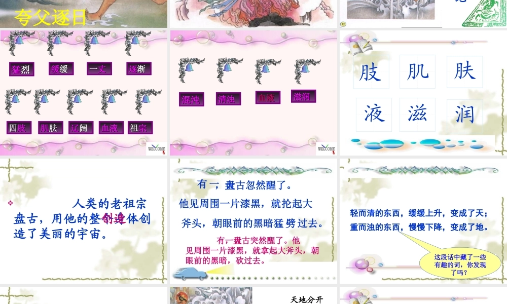 《盘古开天地》2课件