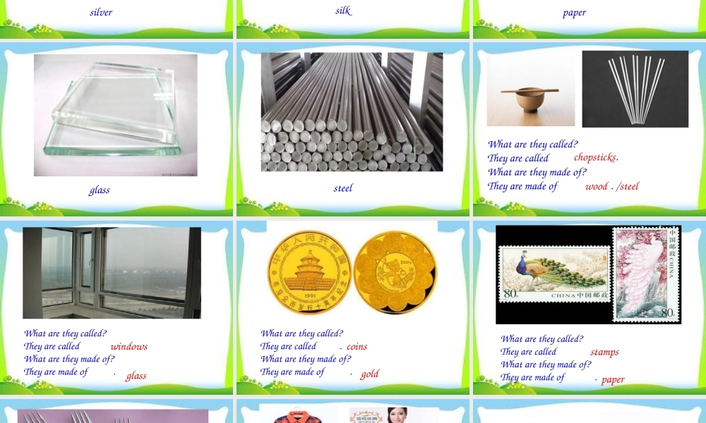 Unit-5-What-are-the-shirts-made-of-Section-A-1a-1c