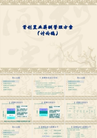 公司薪酬管理方案