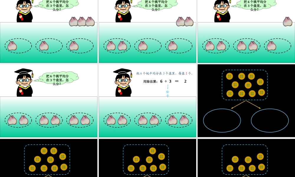 二年级数学《除法的初步认识》PPT课件