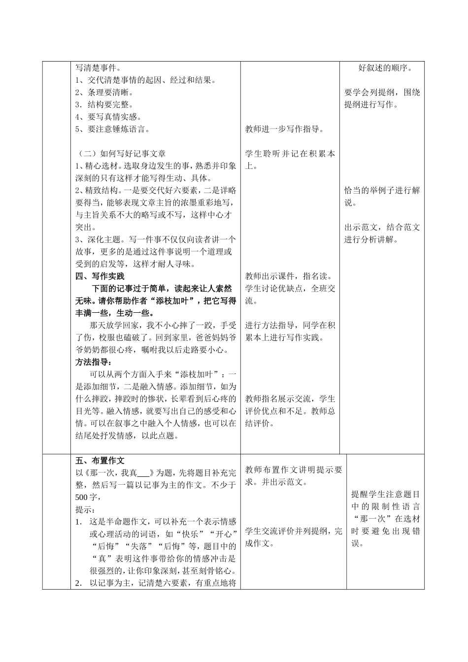 21学会记事作文指导课_第2页