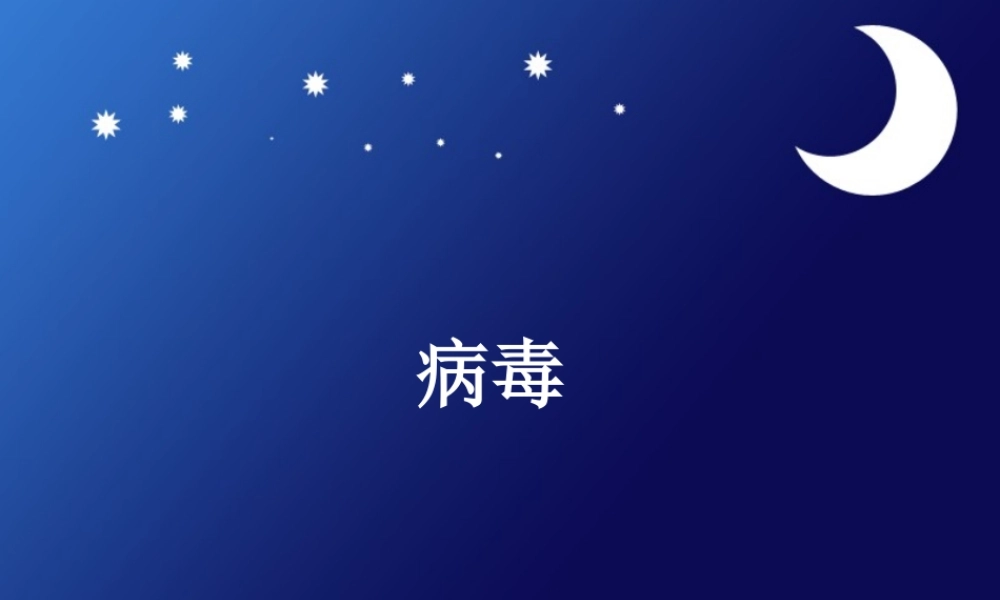 《病毒》课件3