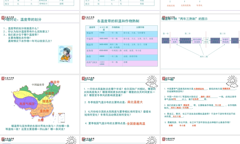 (精品课件)第二章第二节中国的气候