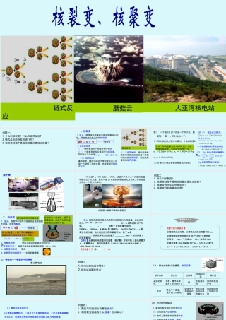 第05节裂变和聚变