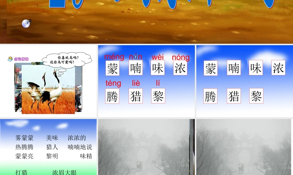 《父亲和鸟》课件4(1)