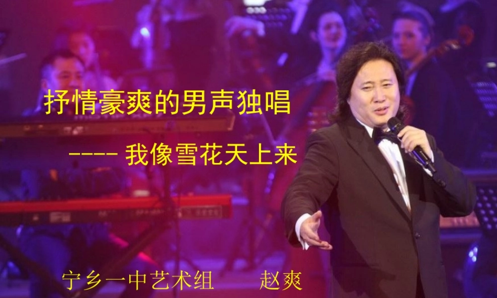我像雪花天上来
