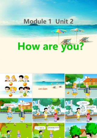 Module-1-Unit-2-How-are-you-课件