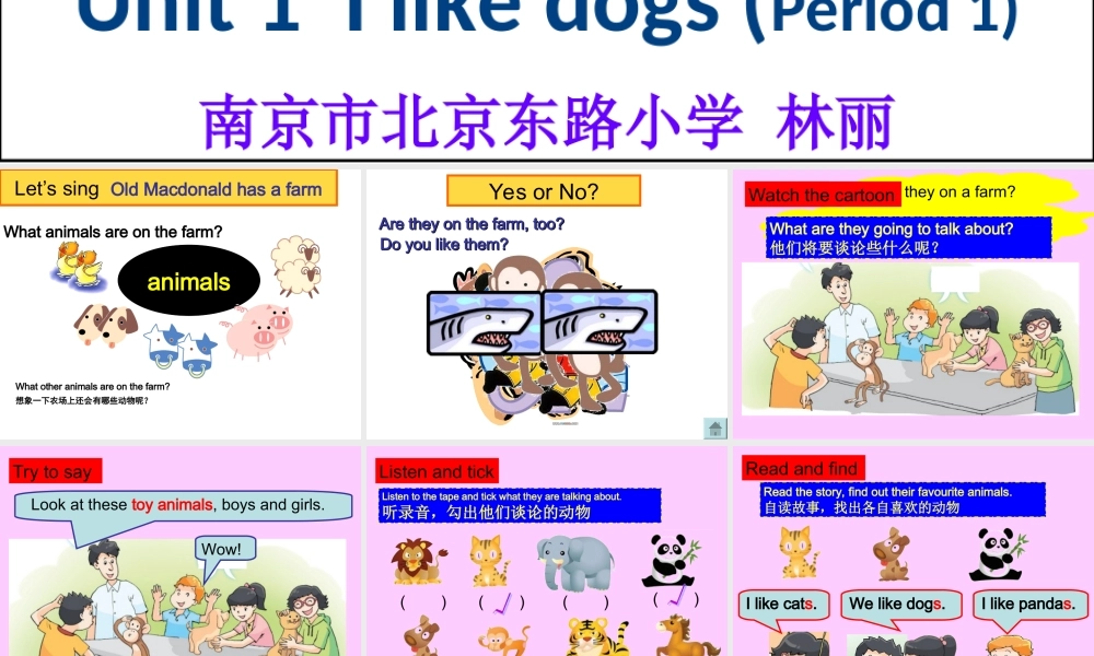 Unit1Ilikedogs(Period1)林丽