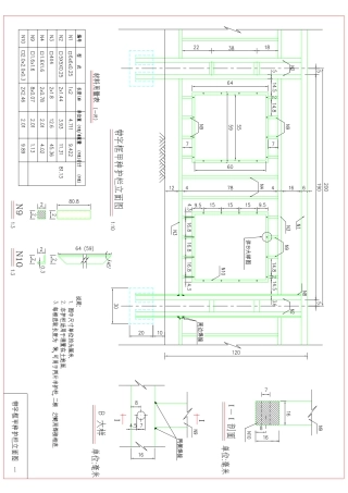 城市道路带字框甲型护栏H=120CM国标设计图纸