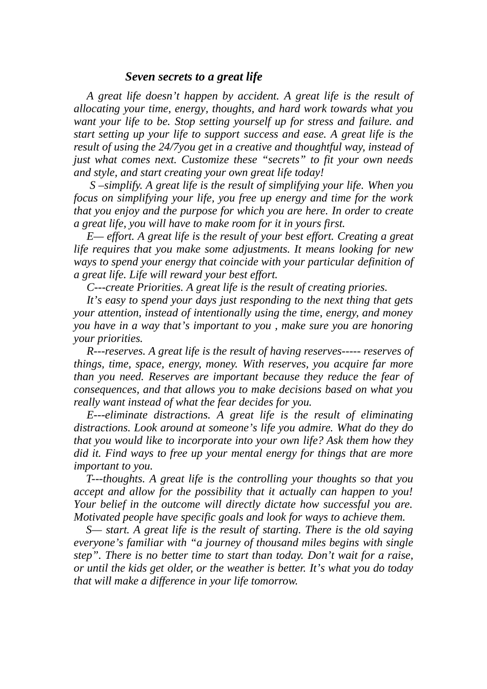 Sevensecretstoagreatlife_第1页