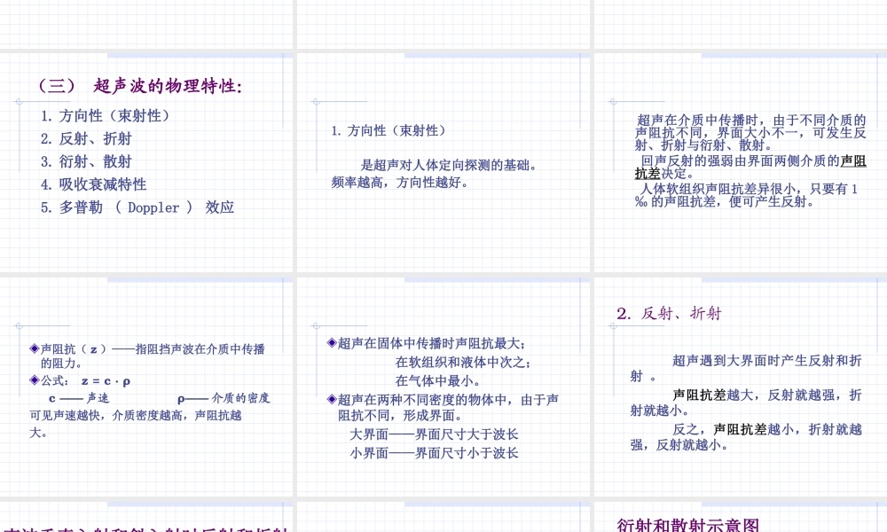 超声诊断基础知识