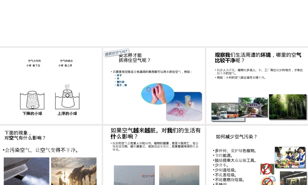 《地球上的大气-形成认识》课件1