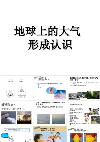 《地球上的大气-形成认识》课件1