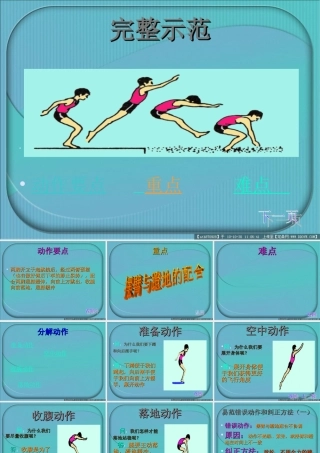 四年级体育立定跳远课件