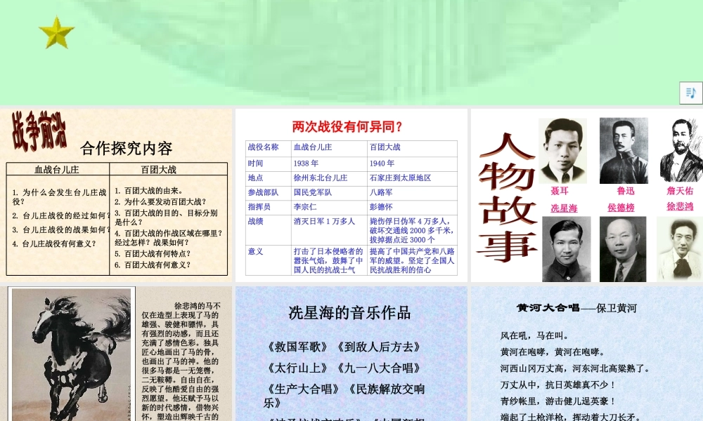 把我们的血肉筑成新的长城课件-(2)