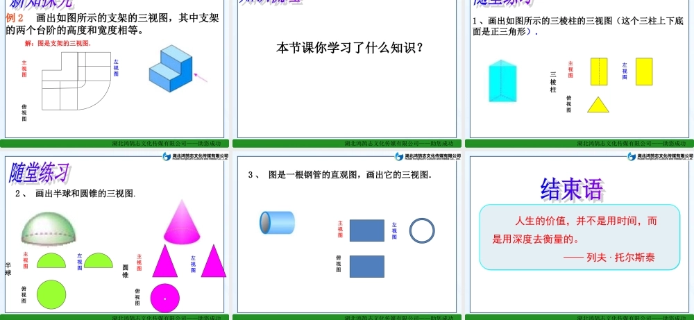 三视图.2三视图1