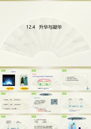 第四节升华和凝华