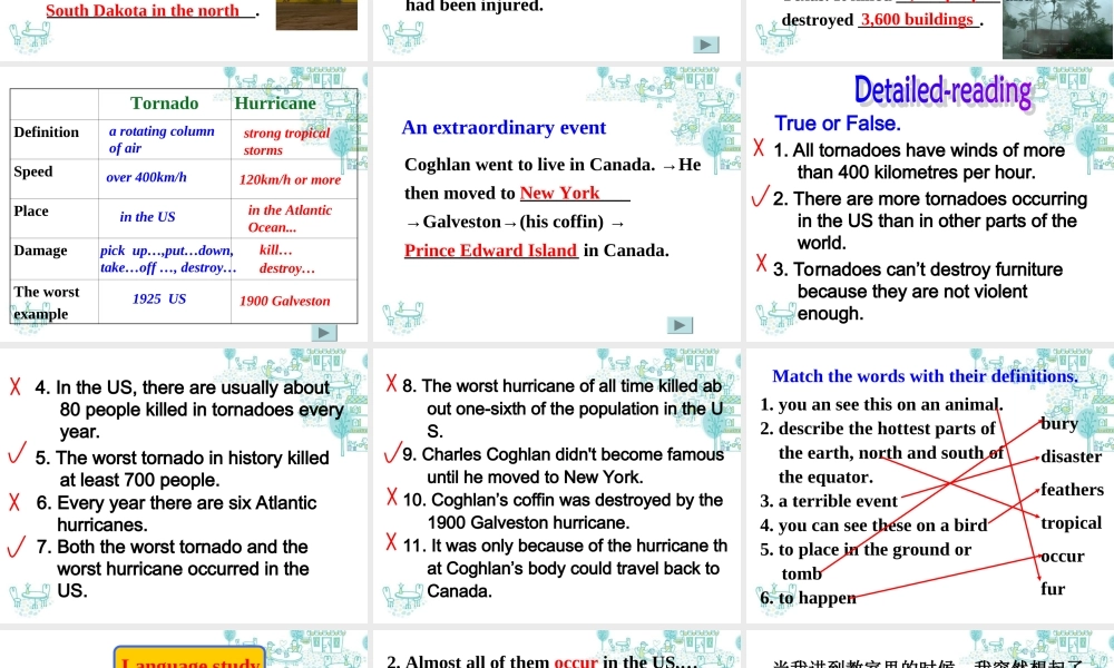 英语：Module-3-Reading-and-vocabulary课件外研版必修3
