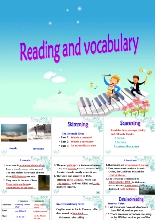 英语：Module-3-Reading-and-vocabulary课件外研版必修3