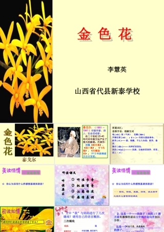 《金色花》12