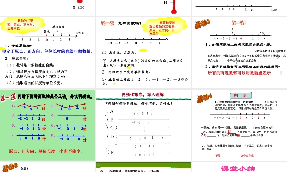 数轴课件.2.2数轴课件